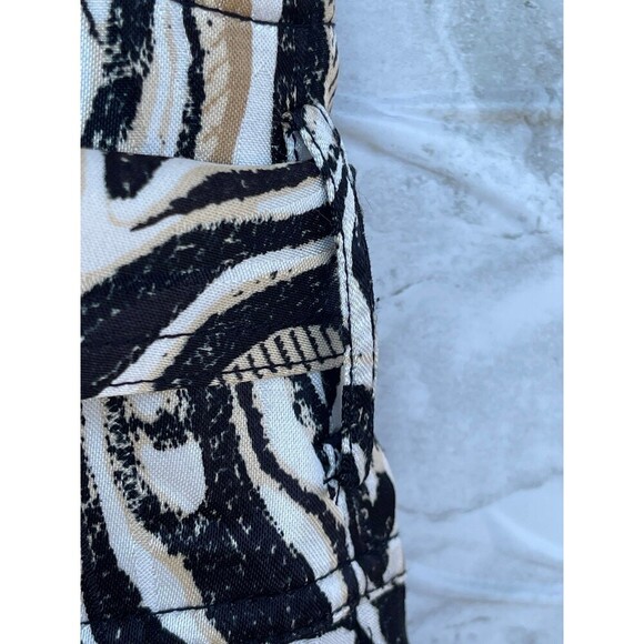 Diane Von Furstenburg Nicola Dress in Marble Black size 6 - Picture 6 of 12